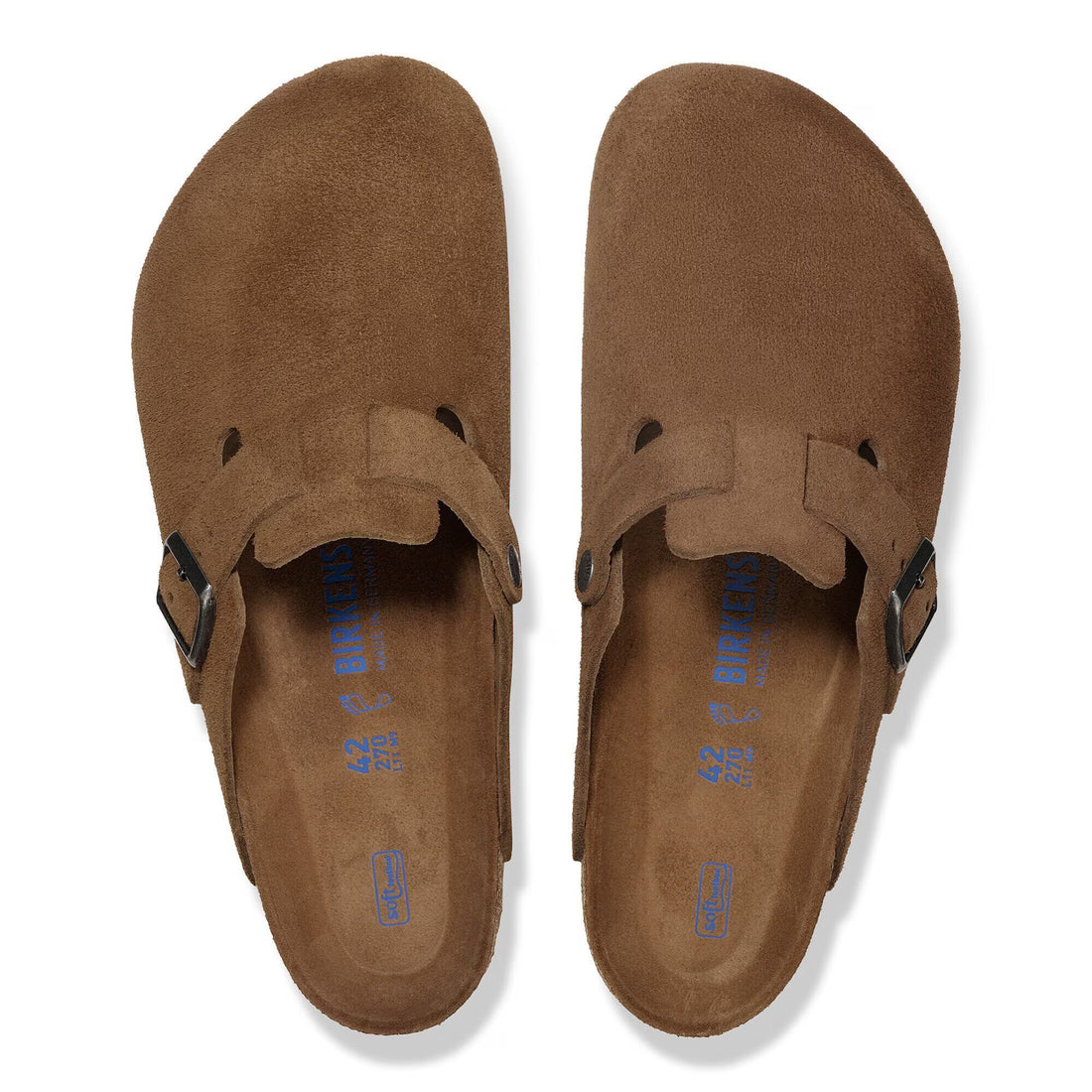 M Boston Dark Tea Suede 1030814