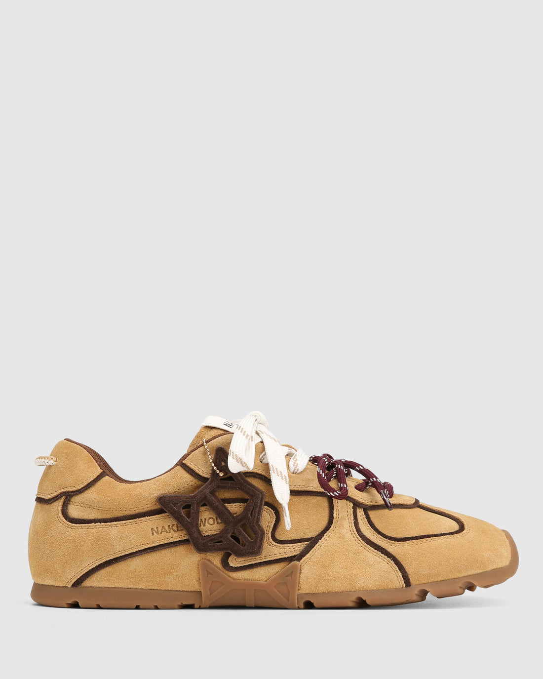 Ace M Yellow Taupe Suede