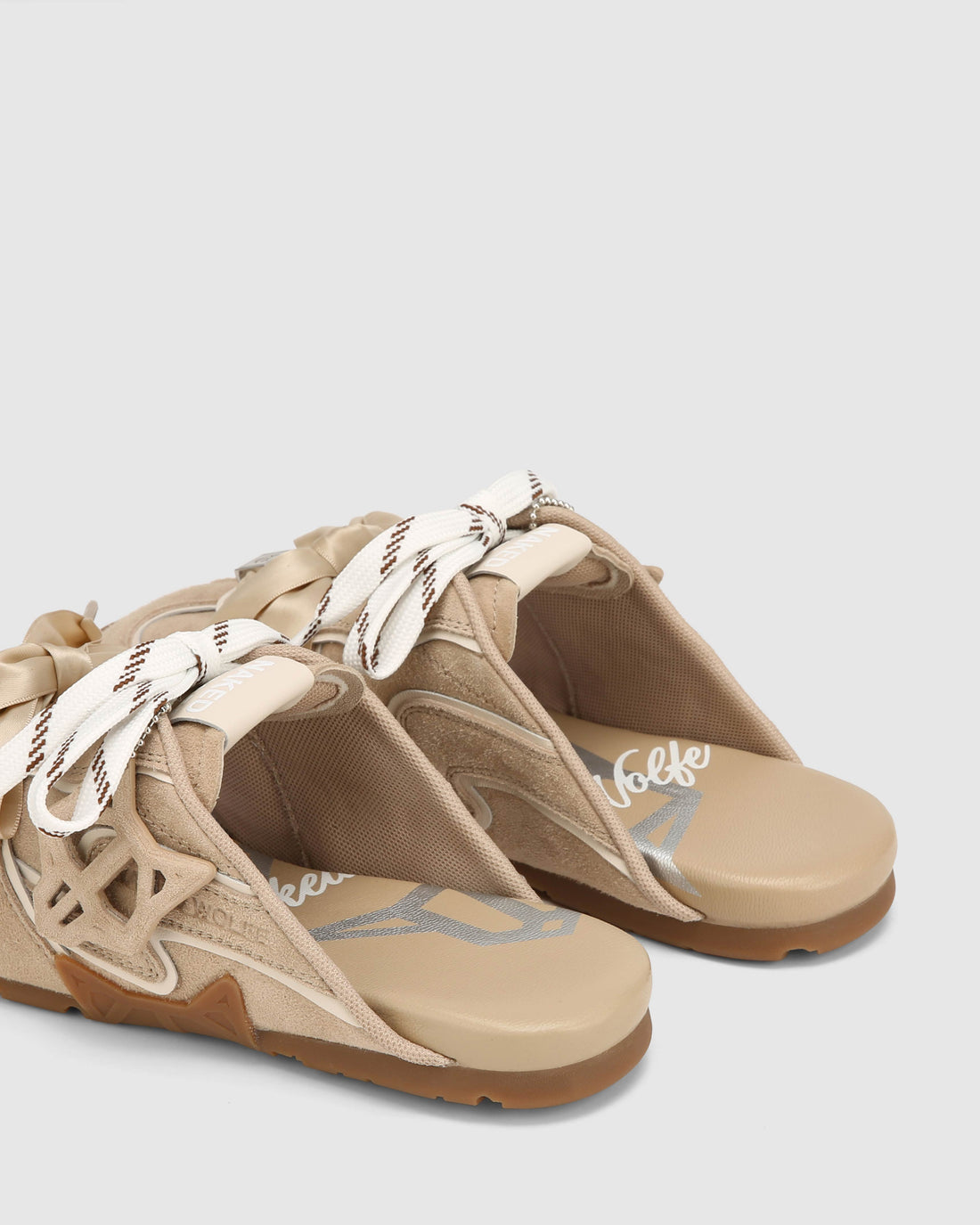 Admire Off White Suede