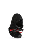 Atlas Black Suede Sneakers - side angled view