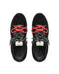 Atlas-M Black Suede Sneakers - top view
