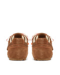 Atlas Mesh Tan Suede Sneakers - back view
