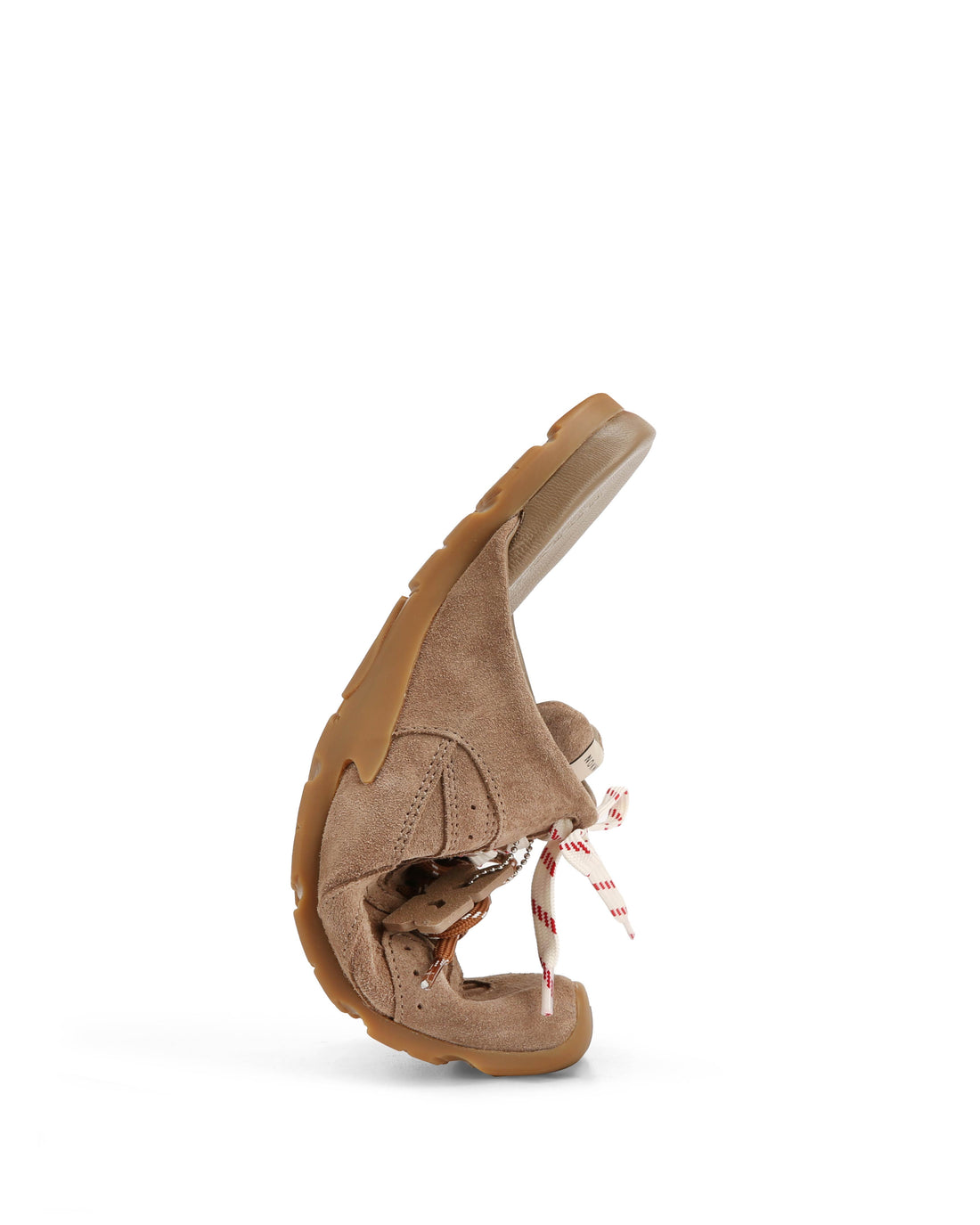 Atlas Slide-M Mushroom Suede Mules - Nokwol