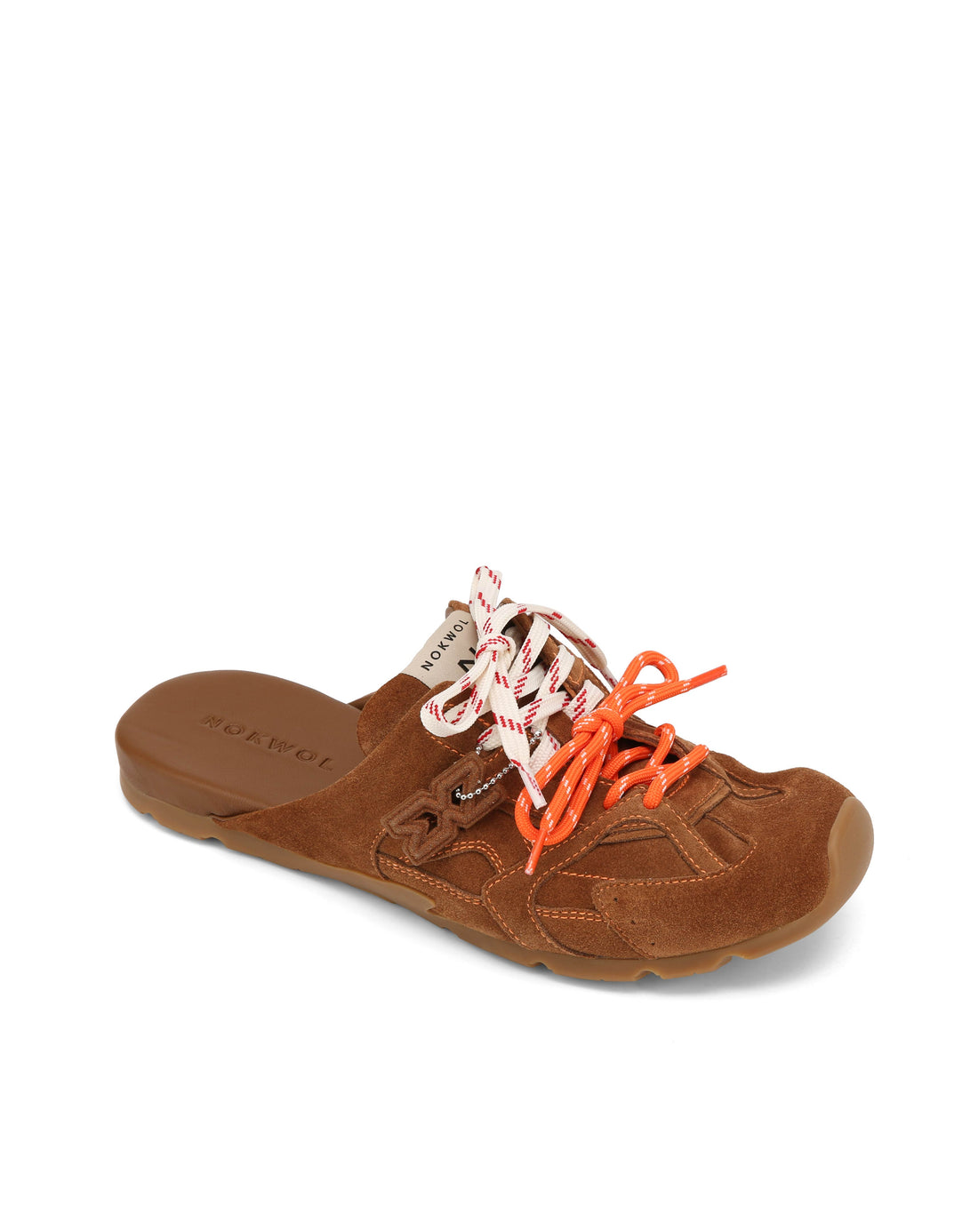 Atlas Slide-M Tan Suede Mules - Nokwol