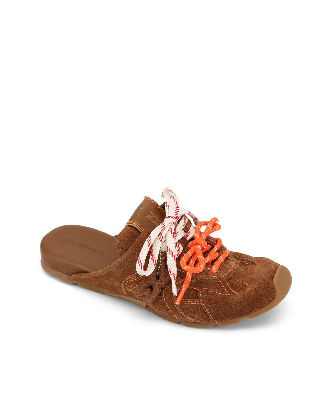 Atlas Slide Tan Suede