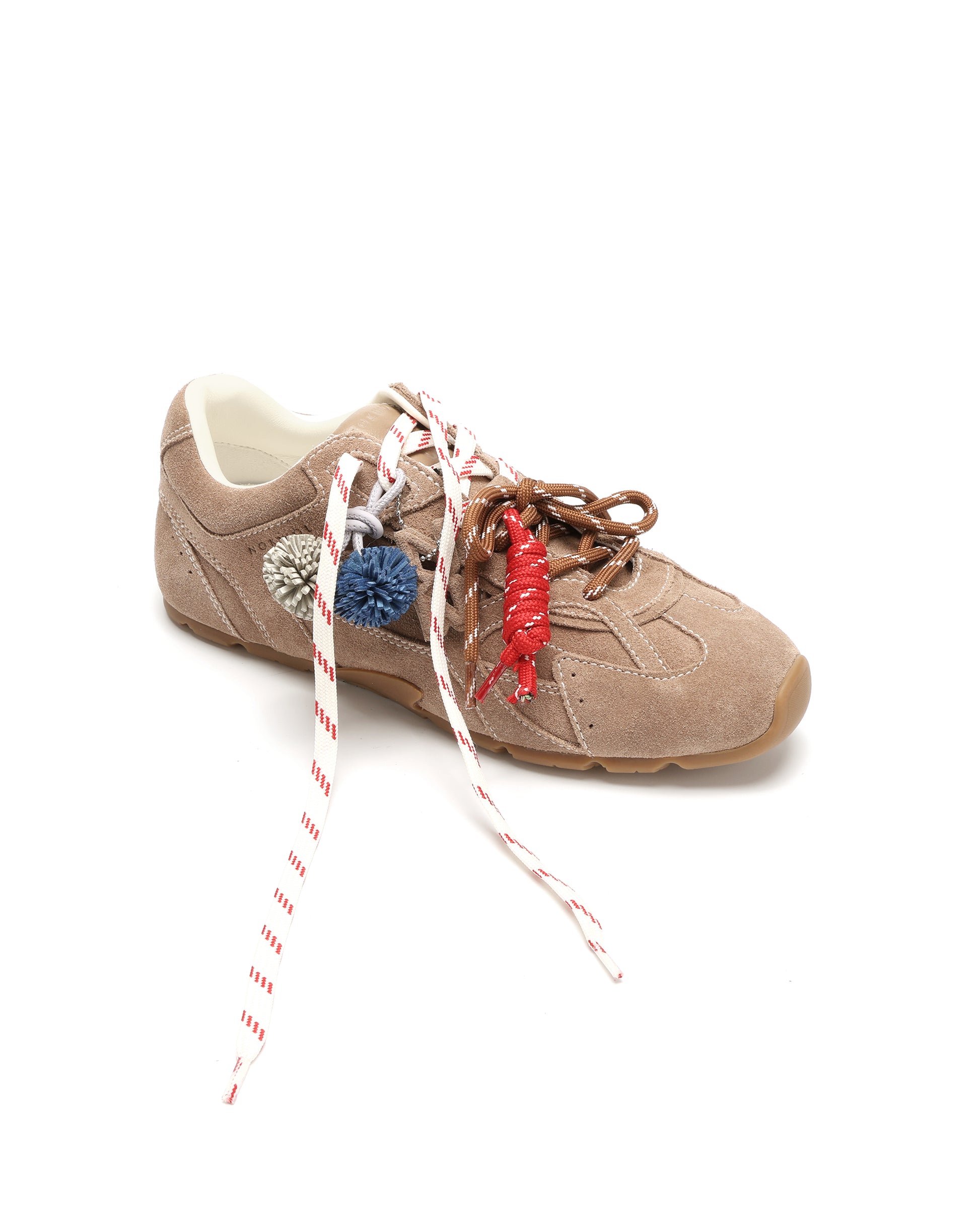 Atlas Mushroom Suede Sneakers - lace view