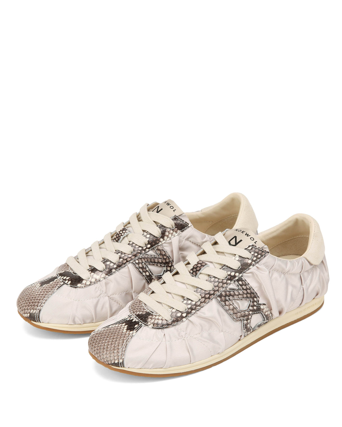 Avenue Grey Satin/Snake