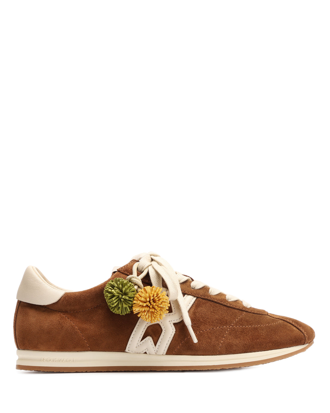 Avenue Tan/Off White Suede/Leather