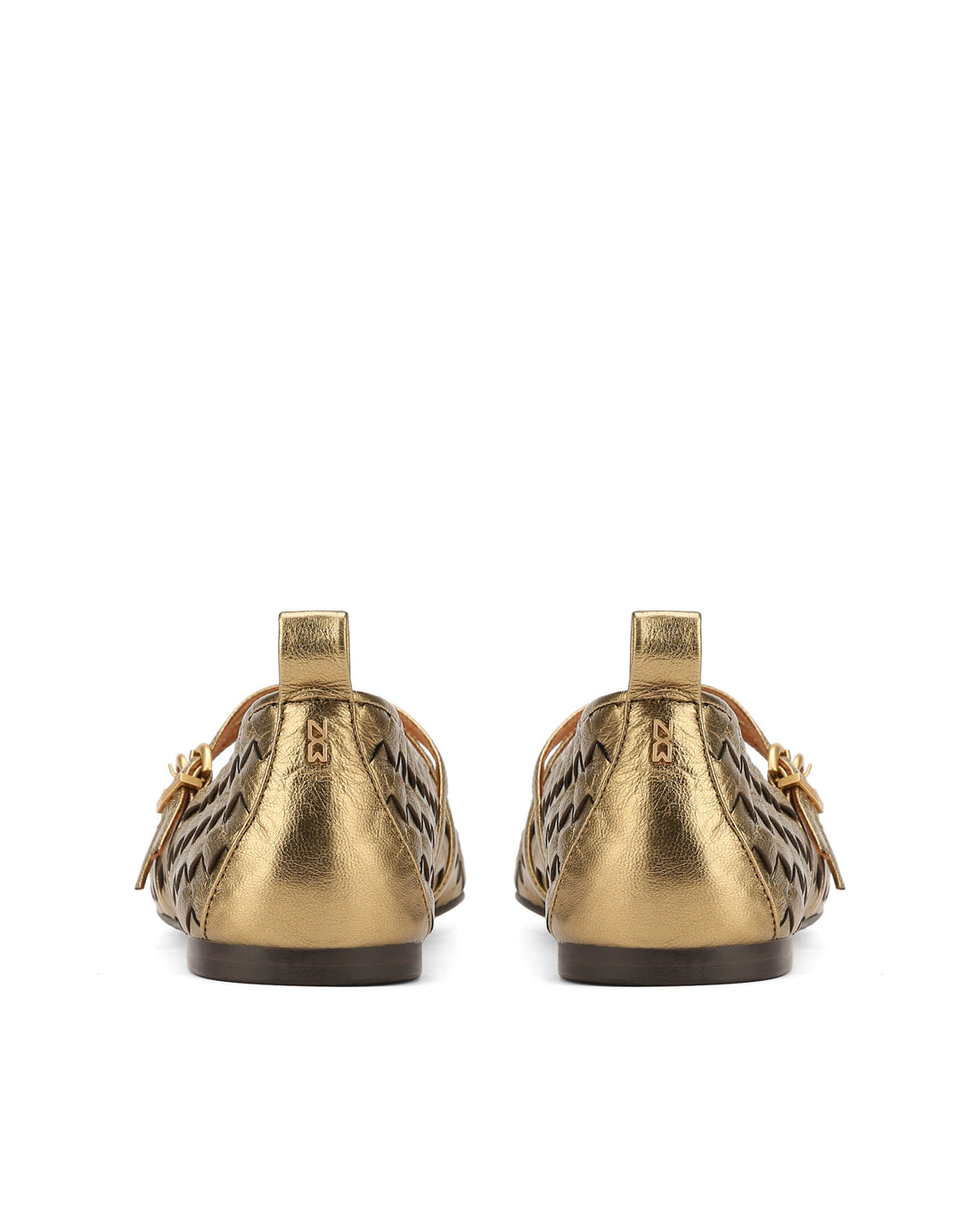 Essa Gold Crinkle Closed Weave