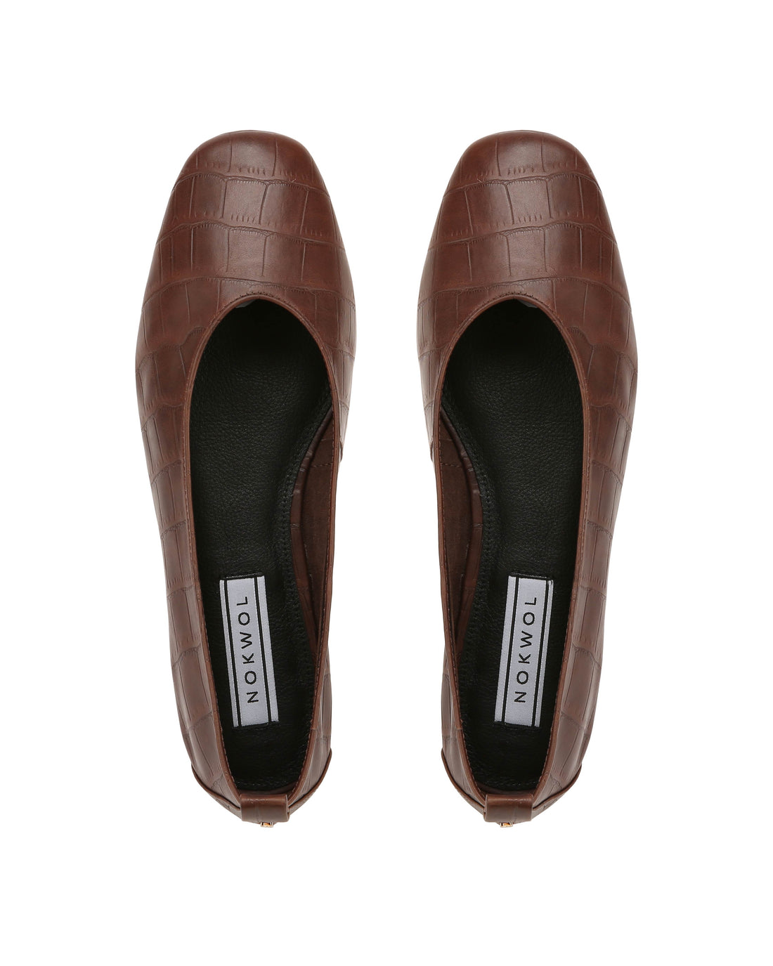 Etti Brown Croc