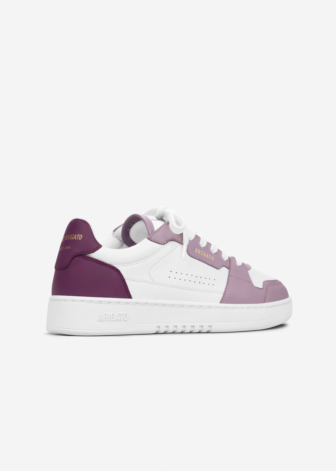 W Dice Lo Sneaker White/Purple Leather/Suede