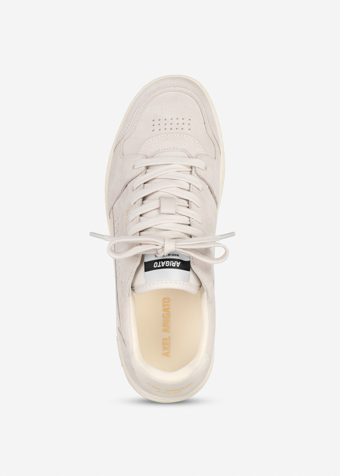 M Dice Lo Sneaker Off-White/Beige Leather/Suede