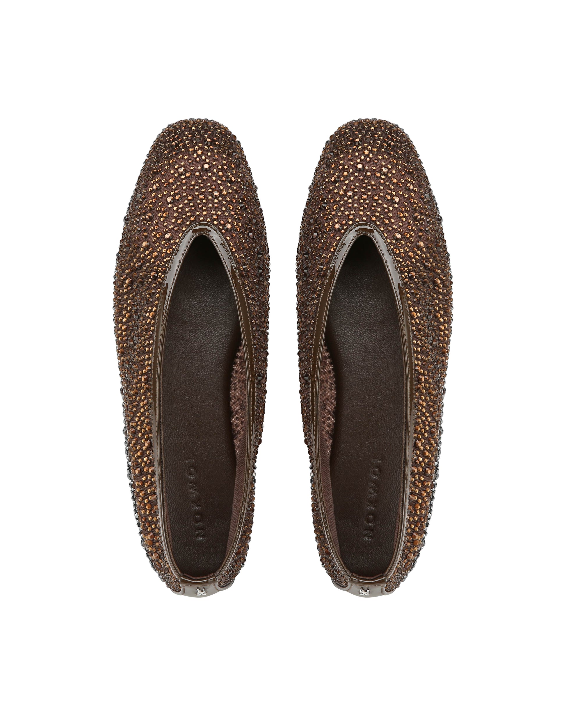 Lane Brown Diamond Mesh - top view