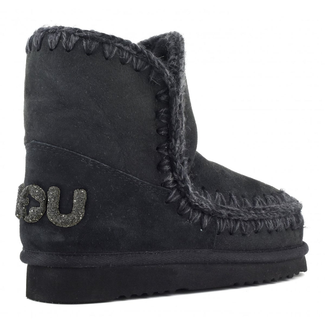 Eskimo 18 Glitter Logo Black/Black Suede MU.FW101050A